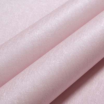 Waterproof+ECO-Friendly+Self-adhesive Pink Silk Pattern PVC Wallcovering Adhesive Wallpaper For Girl's Room