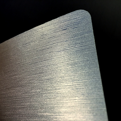 MJ-527P-H01K self adhesive brushed silver metallic 0.35mm series PVC decorative film for sideboards