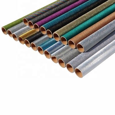 China Self Adhesive DIY Decoration Self Adhesive PVC Glitter Colorful Film