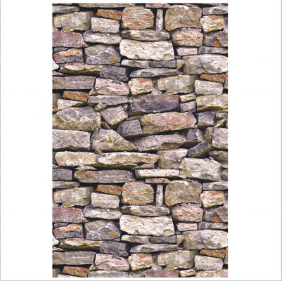 Stone Rock Wallpaper Non PVC Vellum Waterproof/Eco-Friendly/High Quality Brick Design Waterproof Wallpaper Covering For Home Decor